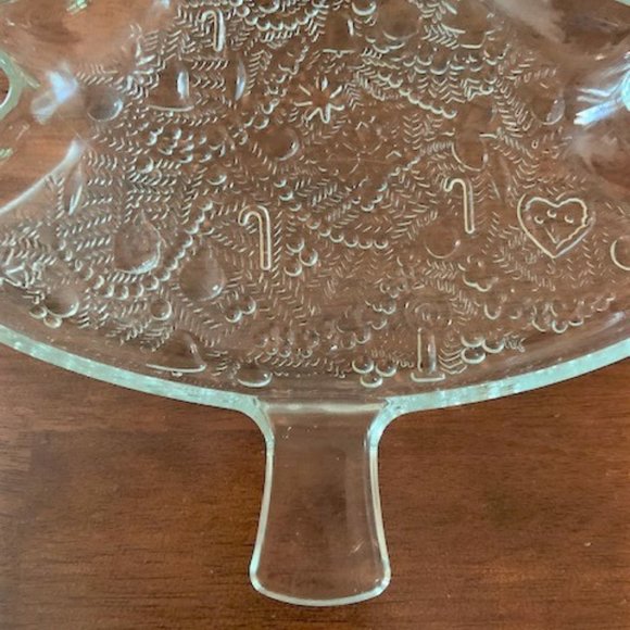 Christmas Tree Glass Cookie Plate - Picture 2 of 4